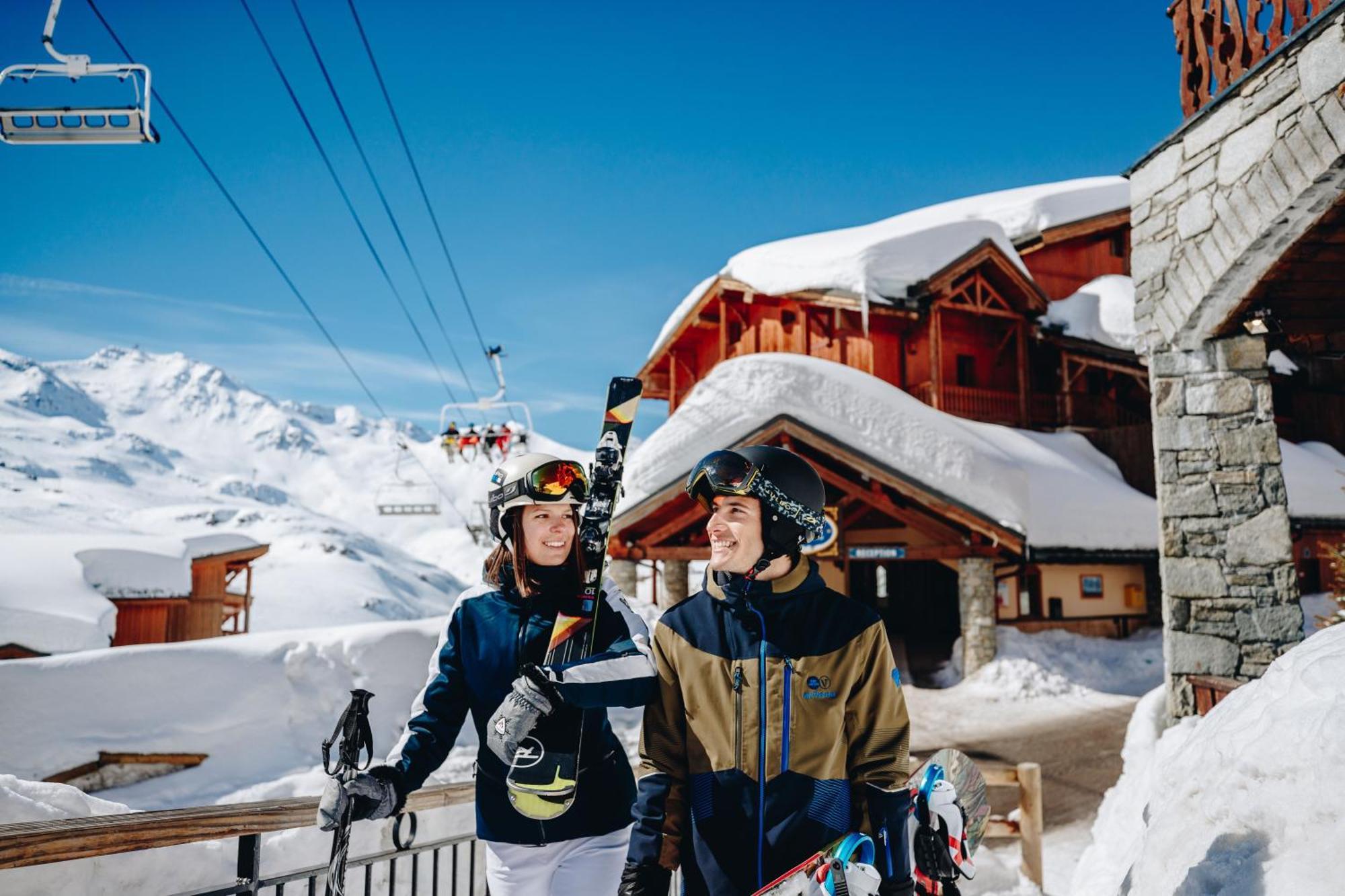 Résidence Les Balcons de Val Thorens&Spa Exterior foto
